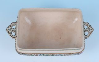 Antique Gildea & Walker Polychrome Melbourne Transferware Soup Tureen Aesthetic 5