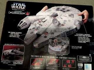 STAR WARS POFT ELECTRONIC MILLENIUM FALCON 1995 2