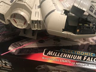 STAR WARS POFT ELECTRONIC MILLENIUM FALCON 1995 3