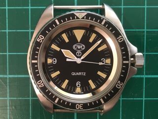 Cwc 1997 Issued Military Diver Watch.  0552 Royal Navy Diving.