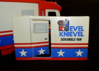 Vintage 1973 Evel Knievel Scramble Van Playset Ideal Toys 4