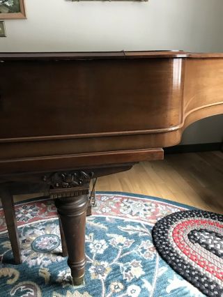 BOSTON Henry F Miller Baby Grand Piano Antique 1901 Useable 10