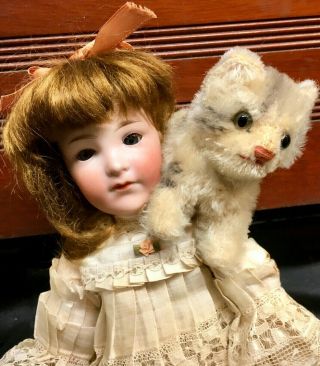 Rare 400 Teen Character 12 " Cabinet Doll Armand Marseille Antique Closed Mouth