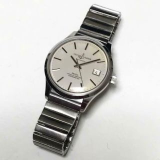 Ulysse Nardin 36000 Chronometer Silver Dial Vintage Automatic Watch Overhauled 2