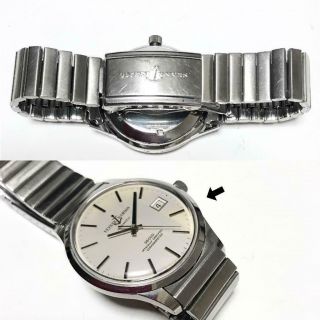 Ulysse Nardin 36000 Chronometer Silver Dial Vintage Automatic Watch Overhauled 3