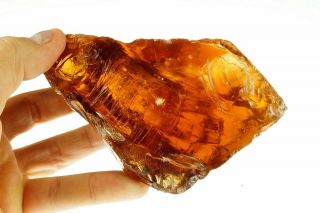 Monatomic Orange Andara Crystal Ancient Stone 667 Grams Indonesia (21317)