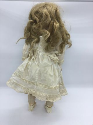 Antique Germany Bisque Head Doll Composition Body Jointed 20 