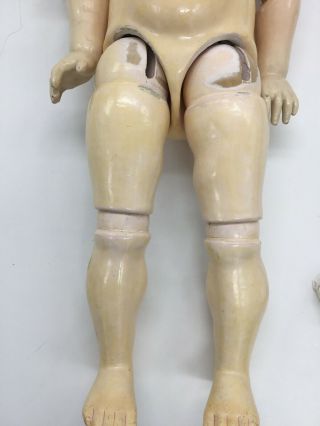 Antique Germany Bisque Head Doll Composition Body Jointed 20 