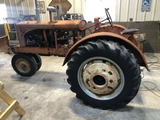 Allis Chalmers WC Antique Tractor farmall oliver deere a b g h d wd 45 5