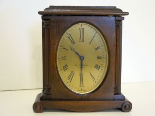 Vintage Seth Thomas 4 Jewel Table Clock W/ 103a Movement - Runs & Keeps Time