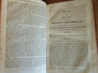 Old ANCIENT HISTORY Leather Book 1815 MAPS EGYPT ASSYRIAN BABYLONIA GREECE MEDES 8