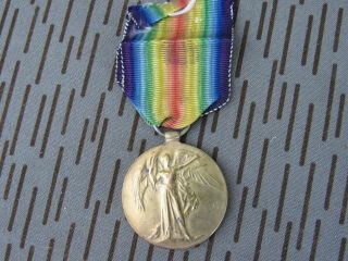 Wwi Victory Medal 38102 P.  T.  E.  W.  O.  Jones Welsh Reg