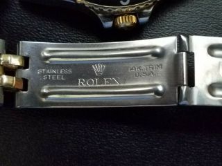 Rolex Vintage GMT Master ref 1675/3 with Jubilee Bracelet 14kt and steel 7