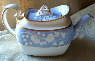 Museum piece Rare Antique English Early Spode Tea Pot Teapot C1820 Red mark 2036 6