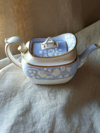 Museum piece Rare Antique English Early Spode Tea Pot Teapot C1820 Red mark 2036 8