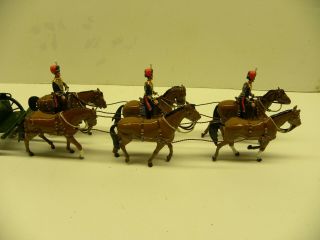 Toy Army Workshop /Royal Horse Artillery (British Military 6 Horses & 3 Figures) 3