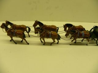 Toy Army Workshop /Royal Horse Artillery (British Military 6 Horses & 3 Figures) 5