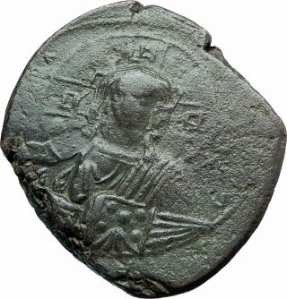 Jesus Christ Class A2 Anonymous Ancient 976ad Byzantine Follis Coin I77964