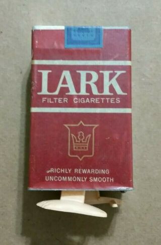 Lark Cigarettes Walking Cigarette Pack Key Wind Toy ,  Japan 1960 