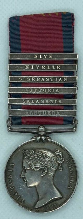Military General Service Medal King 