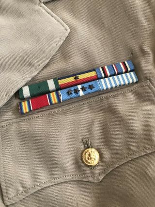 Vintage U.  S.  Navy Officer Summer Dress Khaki Uniform WW2 WWII Korea Korean War 4