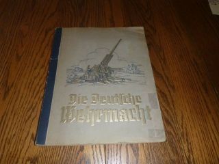 Die Deutsche Wehrmacht,  1936,  Cigarette Card Book