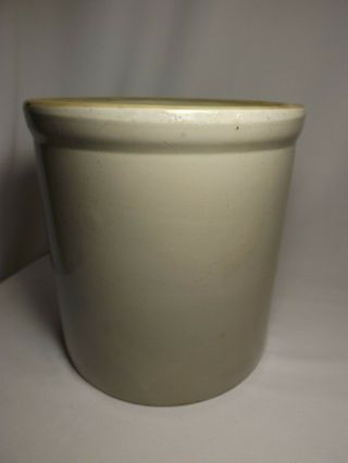 Antique RED WING Stoneware 3 Gallon Crock Small Wing - NO Cracks or Chips 4