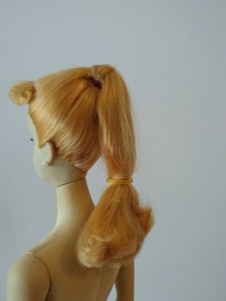 Vintage 2 barbie number two ponytail blond TM body box booklet rare htf 6