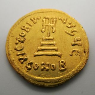 641 - 668 AD Byzantine Empire CONSTANS II Gold Coin AV SOLIDUS Ancient SEAR 938 4