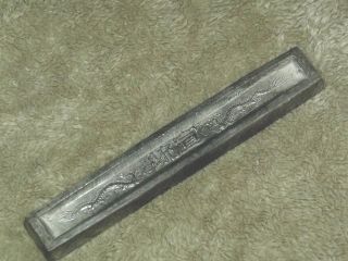 Rare Antique Ancient Sycee Money Chinese 10 Tael Silver Ingot 598