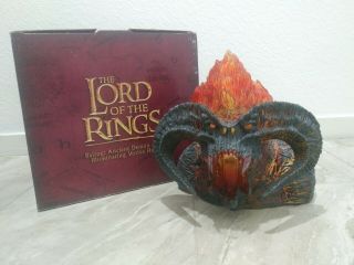 Neca Lord Of The Rings Balrog Illuminating Votive Holder Ancient Demon Of Fire