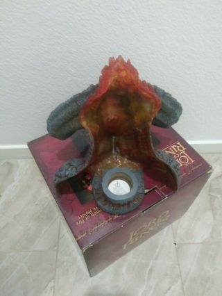 Neca Lord Of The Rings Balrog Illuminating Votive Holder Ancient Demon Of Fire 7