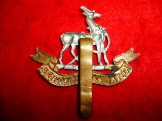 The Royal Warwickshire Regiment Cap Badge,  British Army 2