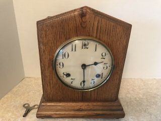 Antique Waterbury Clock Co.  Wind - Up Shelf/mantel Clock,  Parts.