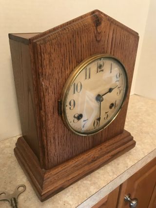Antique Waterbury Clock Co.  Wind - Up Shelf/Mantel Clock,  Parts. 2