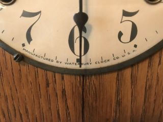 Antique Waterbury Clock Co.  Wind - Up Shelf/Mantel Clock,  Parts. 5