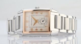 Girard - Perregaux Vintage 1945 Ref 2594 Automatic Steel & Rose Gold Wristwatch