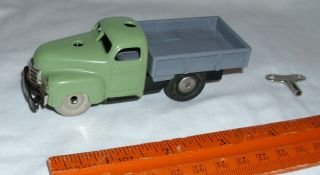 Schuco Of Germany Varianto Lasto Truck 3042 Tin Wind Up Toy With Key