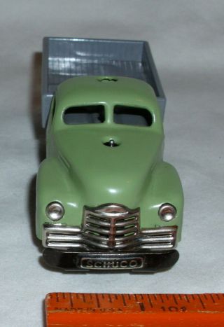 SCHUCO OF GERMANY VARIANTO LASTO TRUCK 3042 TIN WIND UP TOY WITH KEY 2