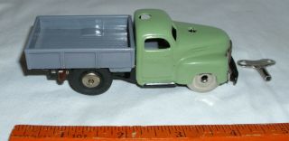SCHUCO OF GERMANY VARIANTO LASTO TRUCK 3042 TIN WIND UP TOY WITH KEY 3
