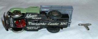 SCHUCO OF GERMANY VARIANTO LASTO TRUCK 3042 TIN WIND UP TOY WITH KEY 5