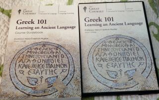 The Great Courses Greek 101: Learning An Ancient Language (6 Dvds,  2016)