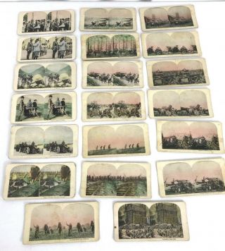 Wwi Us Army Stereo View Cards