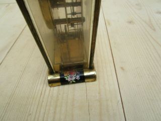Vintage German Schatz Brass Anniversary Clock 4