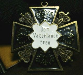 Gorgeous Ww1 German Prussian Medal