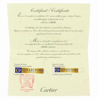2012 Cartier 18k Rose Gold Love Style Screw Bangle Bracelet Box Papers 16 3