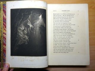 1827 Paradise Lost Milton JOHN MARTIN 24 Mezzotints First Edition ANTIQUE 6