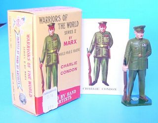 1960s Marx Usa Mib Warriors Of The World 1 Charlie Condon Soldier Hand Painted