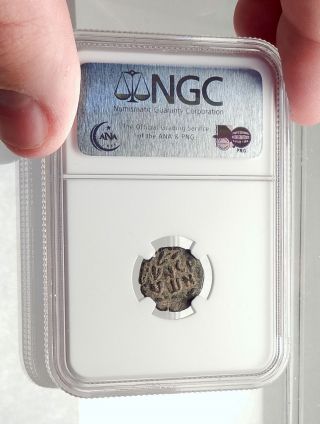 Biblical Jerusalem Saint Paul NERO PORCIUS FESTUS Ancient Roman Coin NGC i70641 4