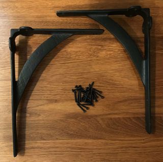 Arch Cast Iron Shelf Brackets (pair)
